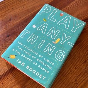 PLAYANYTHING book by Ian Bogost ( Hardcover)